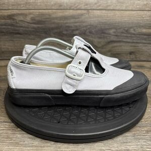VANS Style 93 Coated Canvas True White Mary Jane Sneakers Shoes Womens Size 8